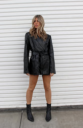 Baldwin Leather Blazer